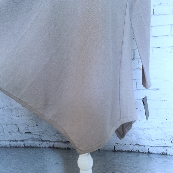 Alfani Asymmetrical Long Sleeve Sweater Grey Large - Picture 7 of 8